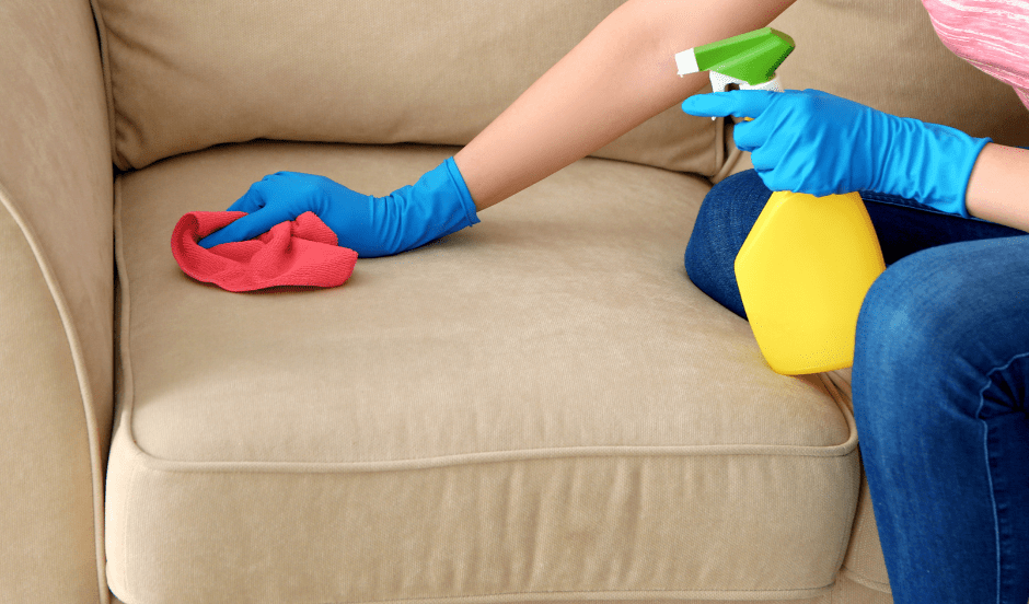 Sofaflecken entfernen Hausreinigung Sonrisa